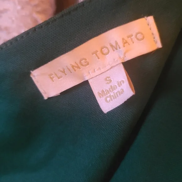 Flying Tomato One Shoulder Pleated Tulle size S - Picture 7 of 16